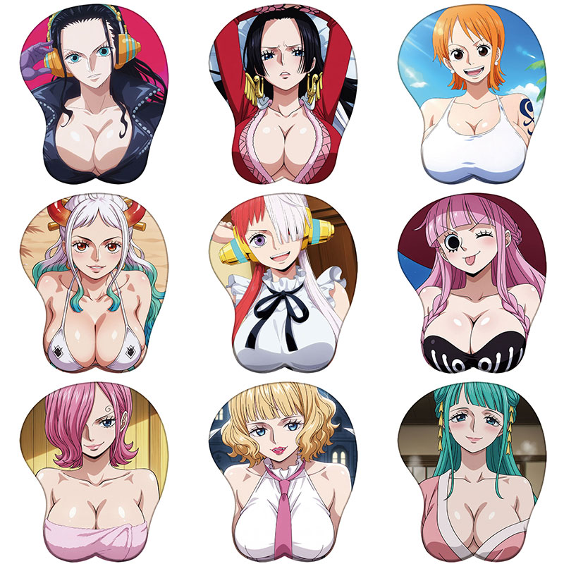 Wrist Rest Pad - Anime nami robin uta hancock yamato
