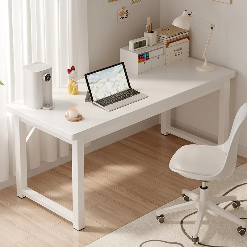Home Office Work Table - Mesa de Computador Retangular Simples e