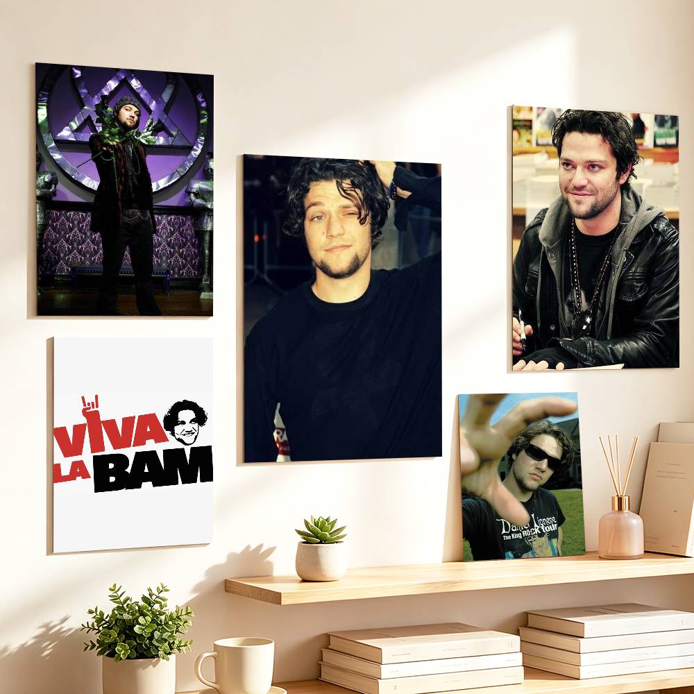 Home Office Wallpaper - COOL Bam Margera Poster HD Autoadesivo
