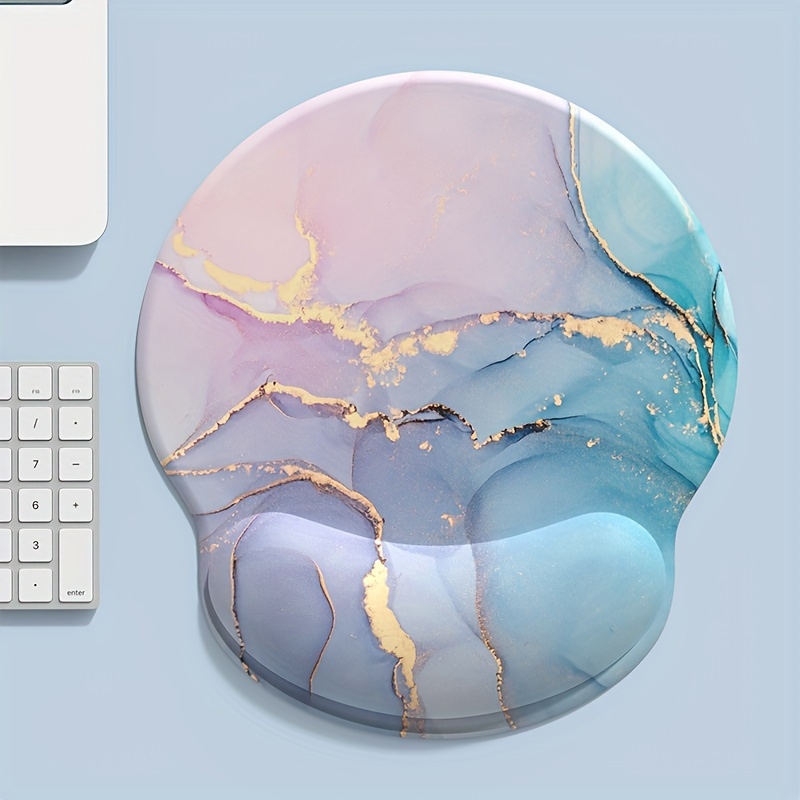 Wrist Rest Pad - Tapete de mouse de borracha redondo