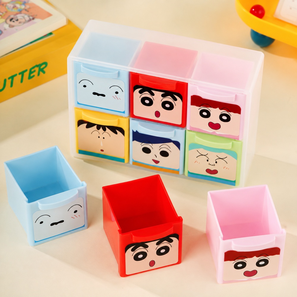 Home Office Box - Organizador de Mesa Crayon Shin-chan Original