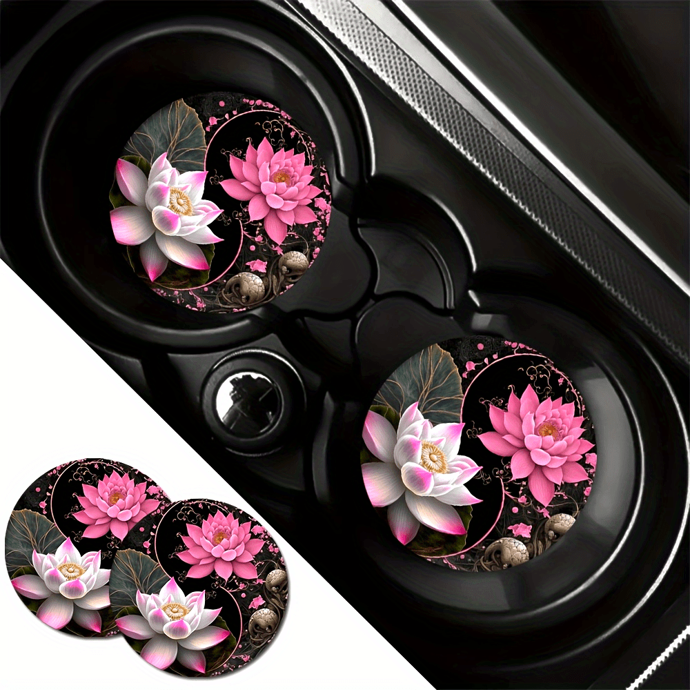 Home Office Box - 2 peças de porta-copos Lotus, adequados