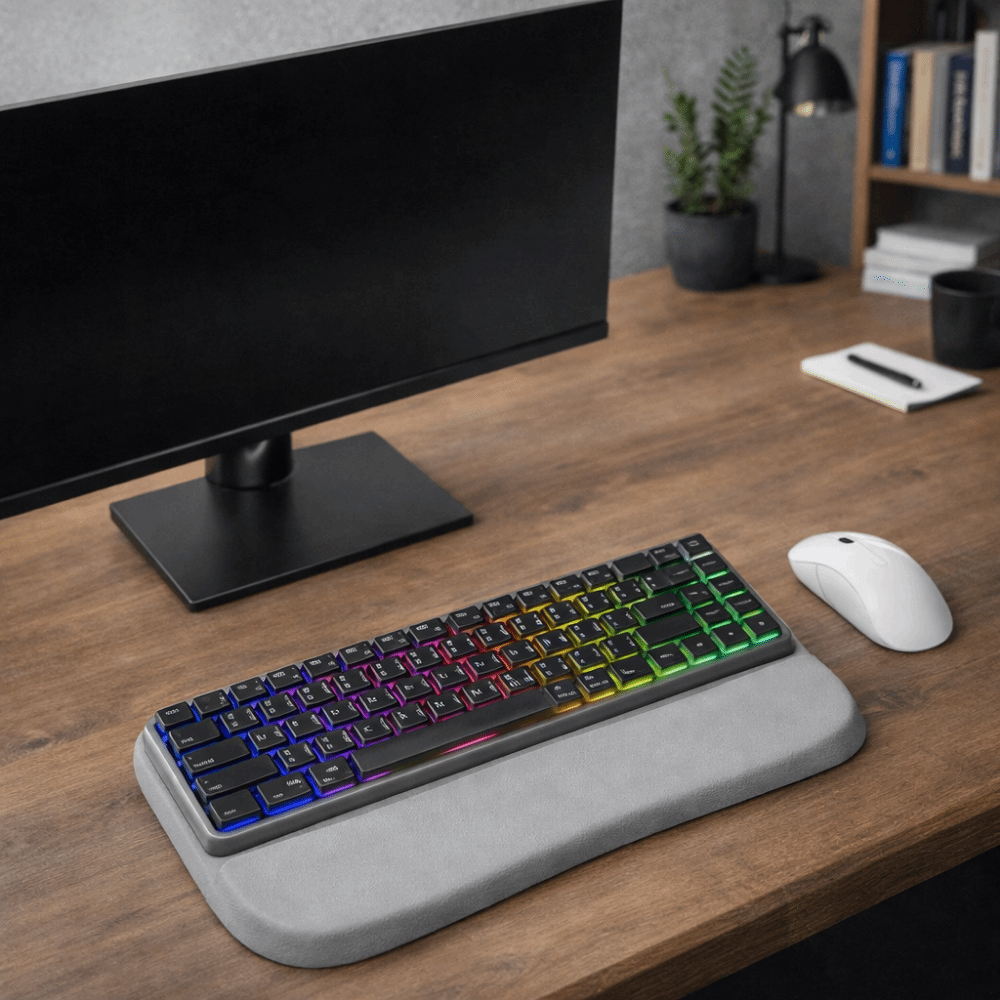 Wrist Rest Pad - Descanso de Pulso Ergonômico para Teclado