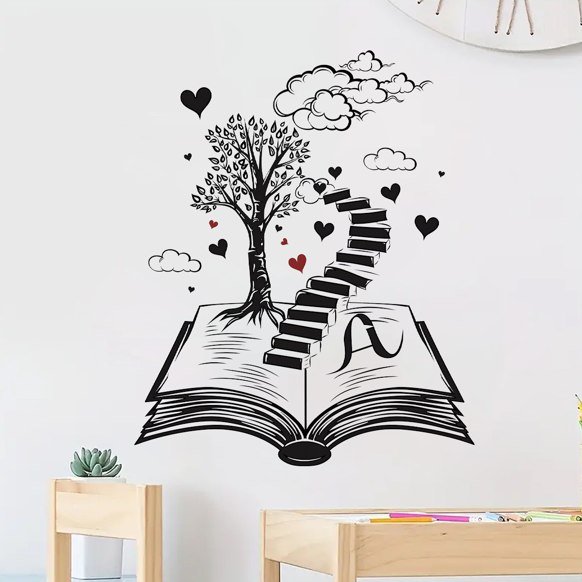 Adesivos de parede para sala d - Home Office Wallpaper avaliação e preço