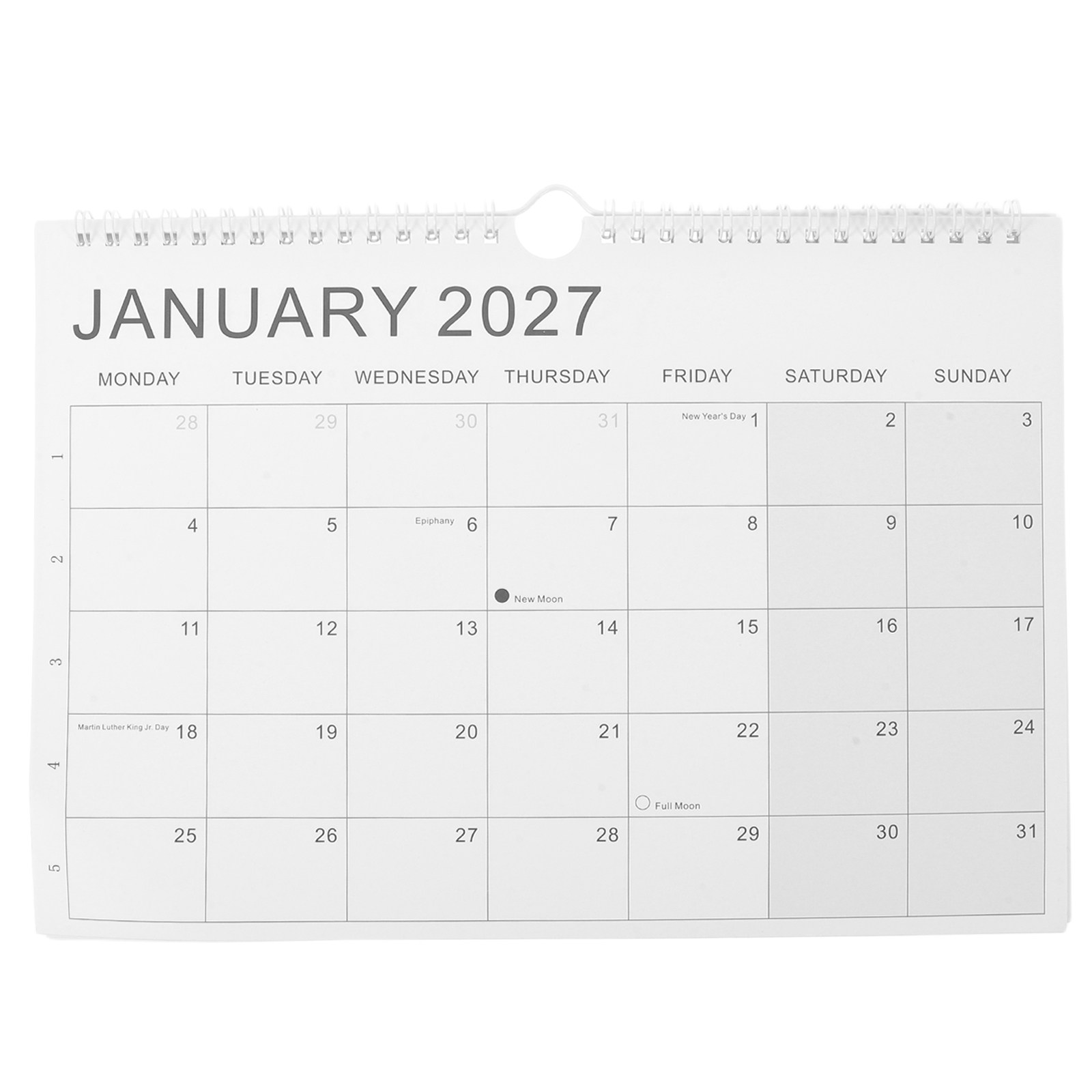 Calendário de Papel 2027-2028  - Home Office Wallpaper avaliação e preço