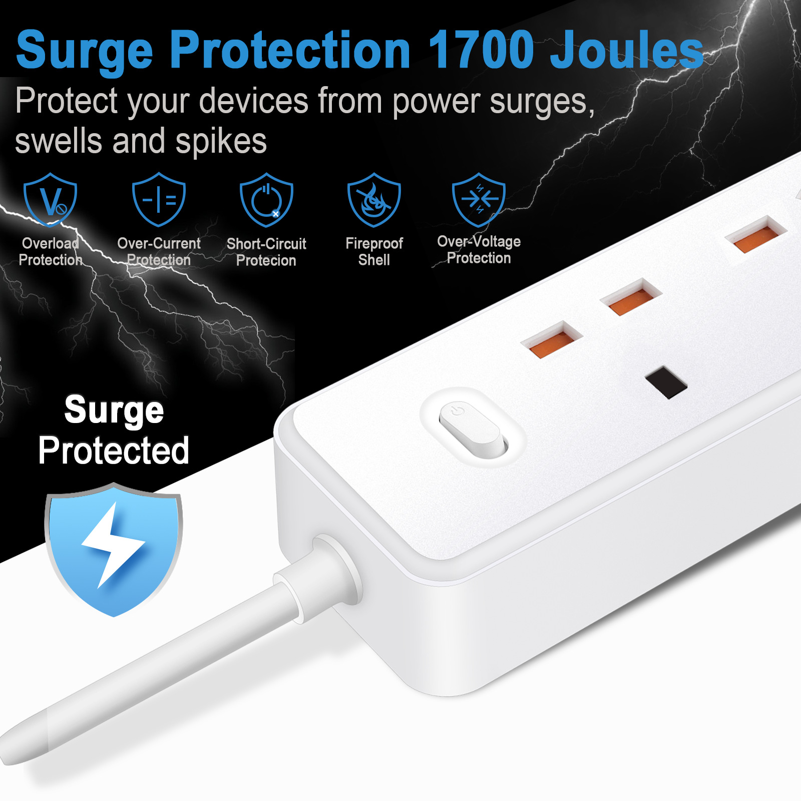 Faixa de Energia Elétrica com  - Power Strip Desk avaliação e preço