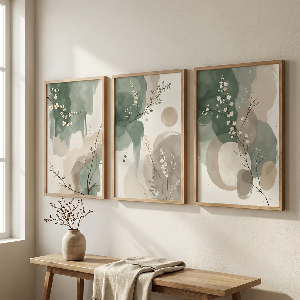Conjunto de 3 Quadros Decorati - Home Office Or avaliação e preço