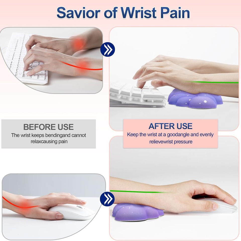 Conjunto de descanso de pulso  - Wrist Rest Pad avaliação e preço