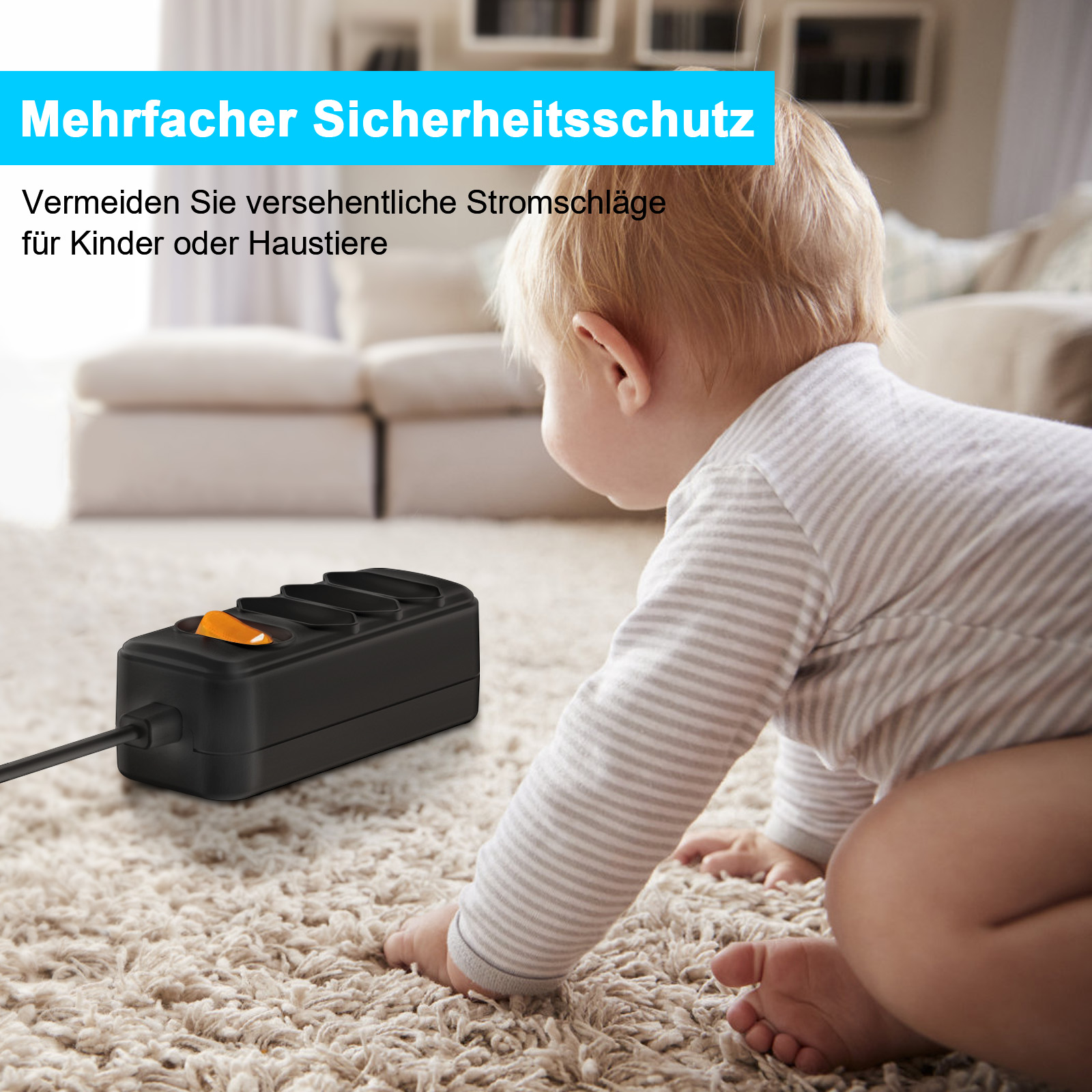 Tomada de alimentação europeia - Power Strip Desk avaliação e preço