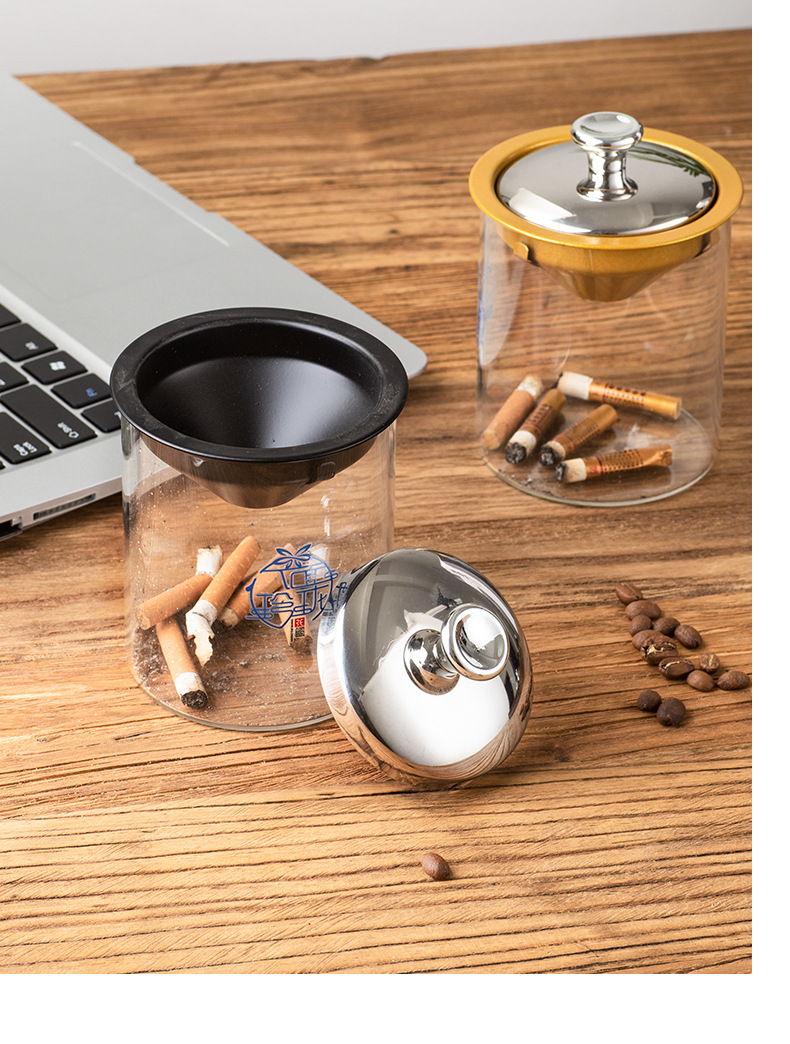 Cinzeiro de aço inoxidável cri - Home Office Trend avaliação e preço