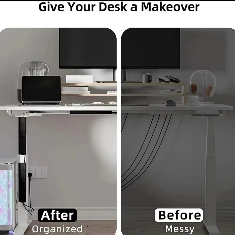 Organizador de cabos de PVC pa - Power Strip Desk avaliação e preço