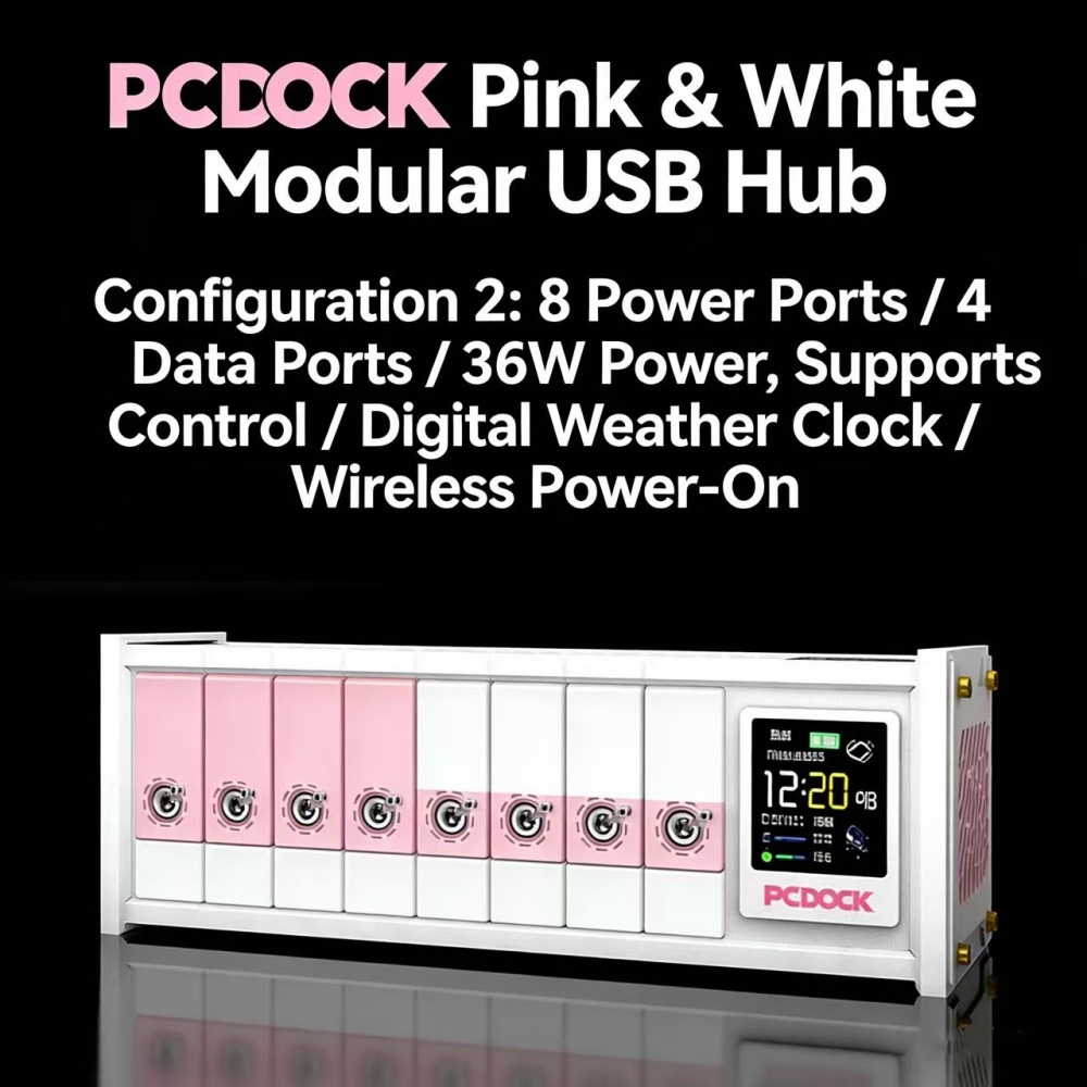 Bloco de Energia USB PCDOCK co - Power Strip Desk avaliação e preço