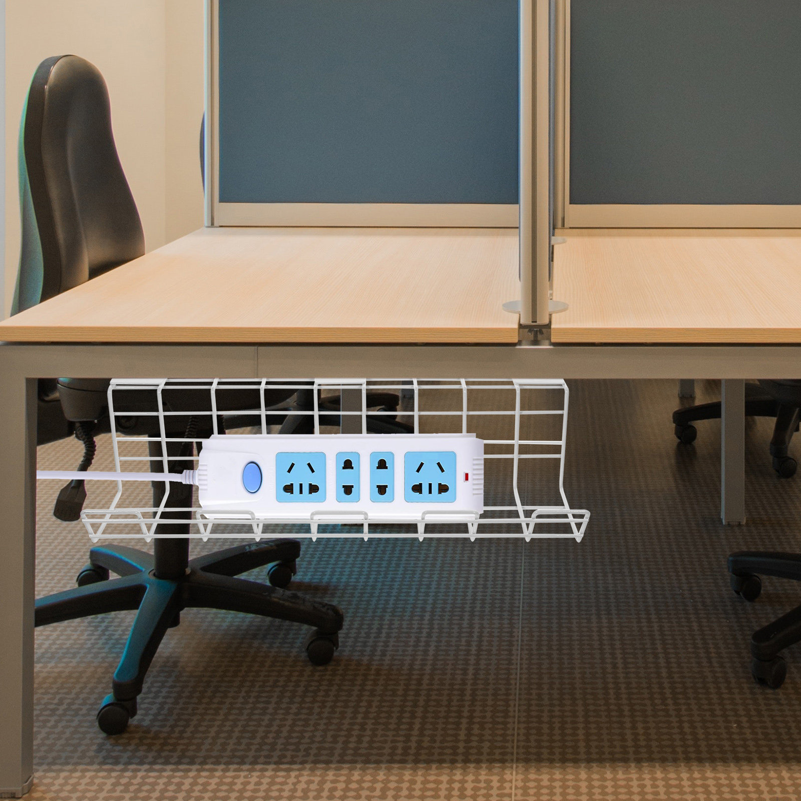 2 Peças Organizadores de Cabos - Power Strip Desk avaliação e preço