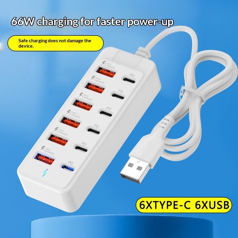 Tomada múltipla 12 em 1 com ca - Power Strip Desk avaliação e preço