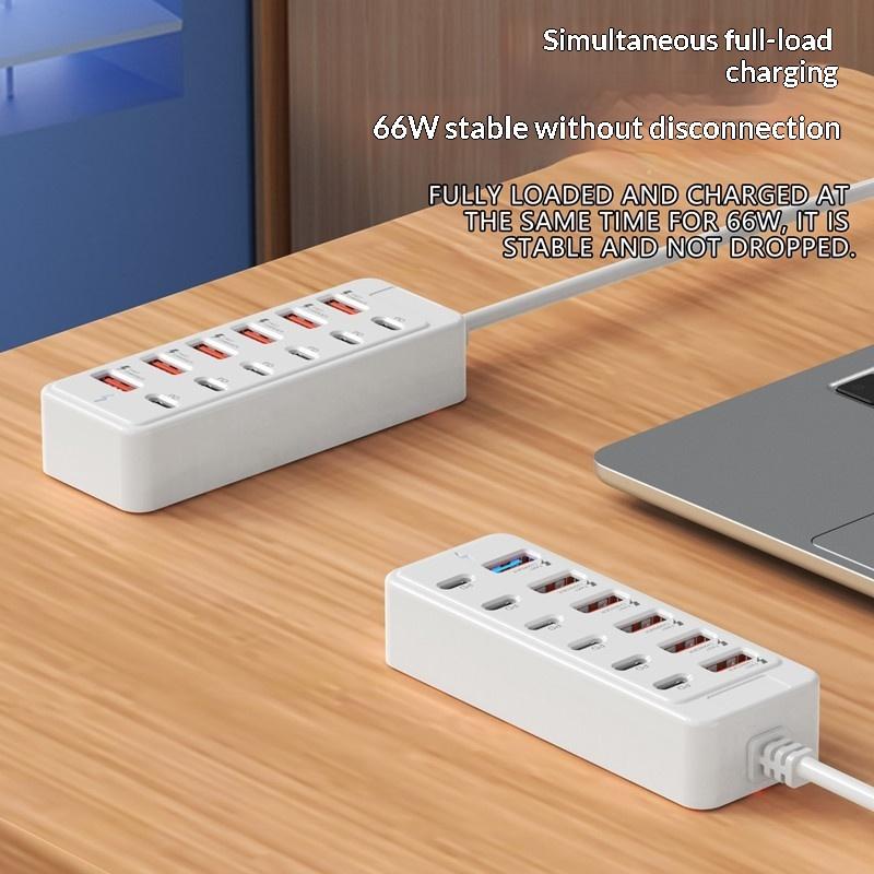 Tomada múltipla 12 em 1 com ca - Power Strip Desk avaliação e preço