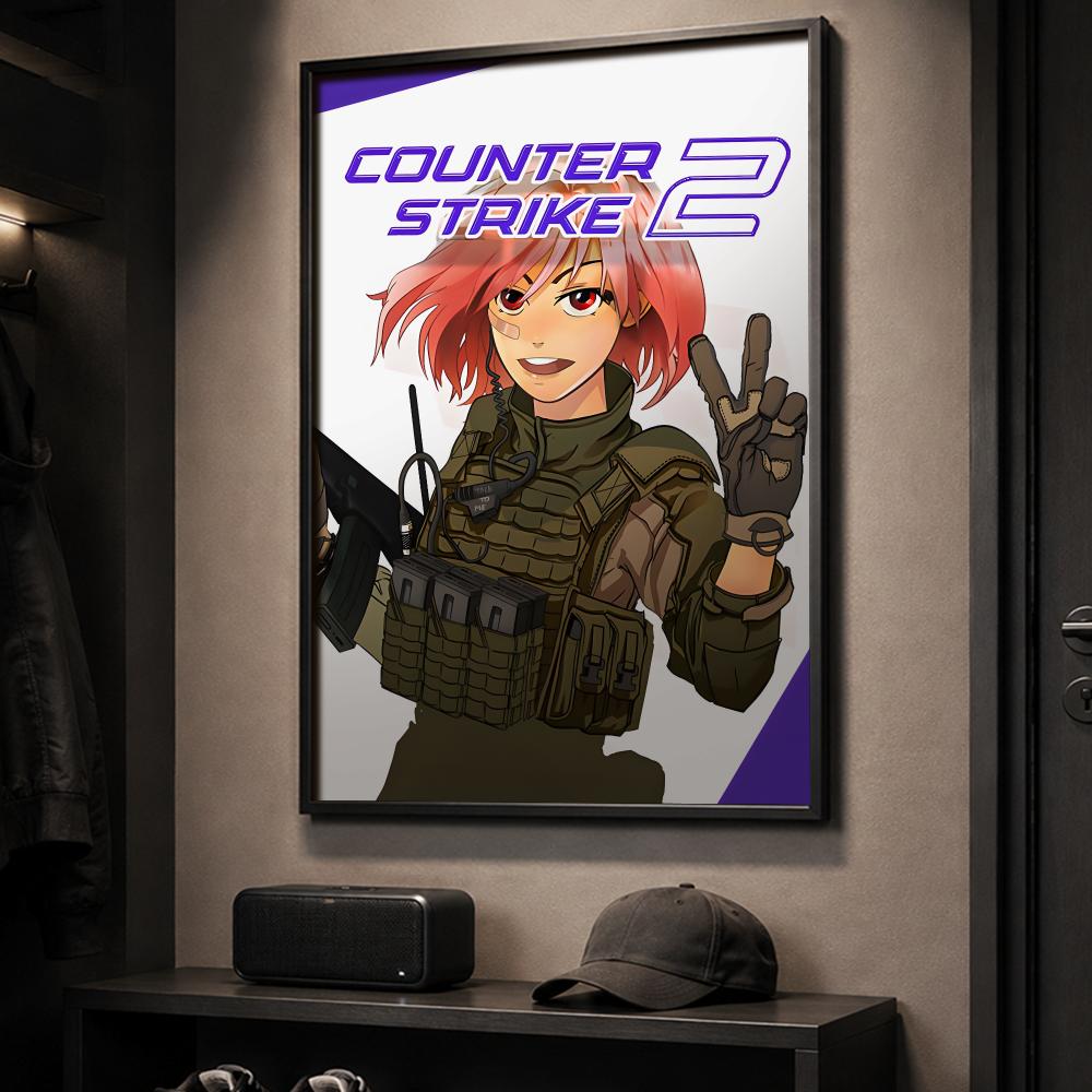 Pôster do Jogo CS-Counter-Stri - Home Office Wallpaper avaliação e preço