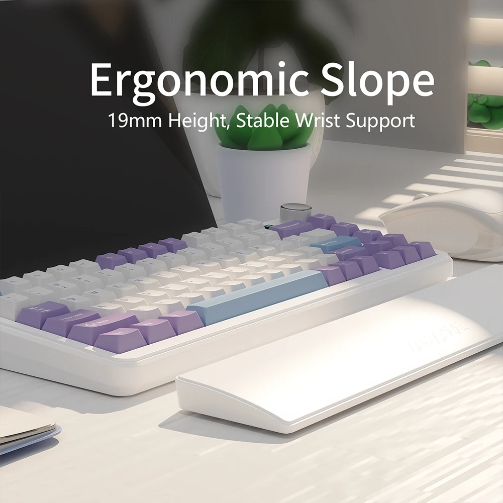 Teclado Gamer com 81 Teclas e  - Wrist Rest Pad avaliação e preço