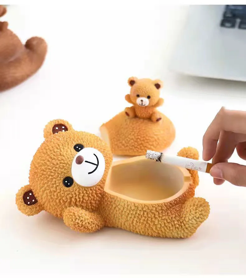 Cinzeiro Estilo Nórdico, Urso  - Home Office Trend avaliação e preço