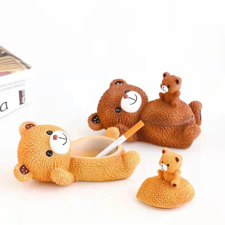 Cinzeiro Estilo Nórdico, Urso  - Home Office Trend avaliação e preço