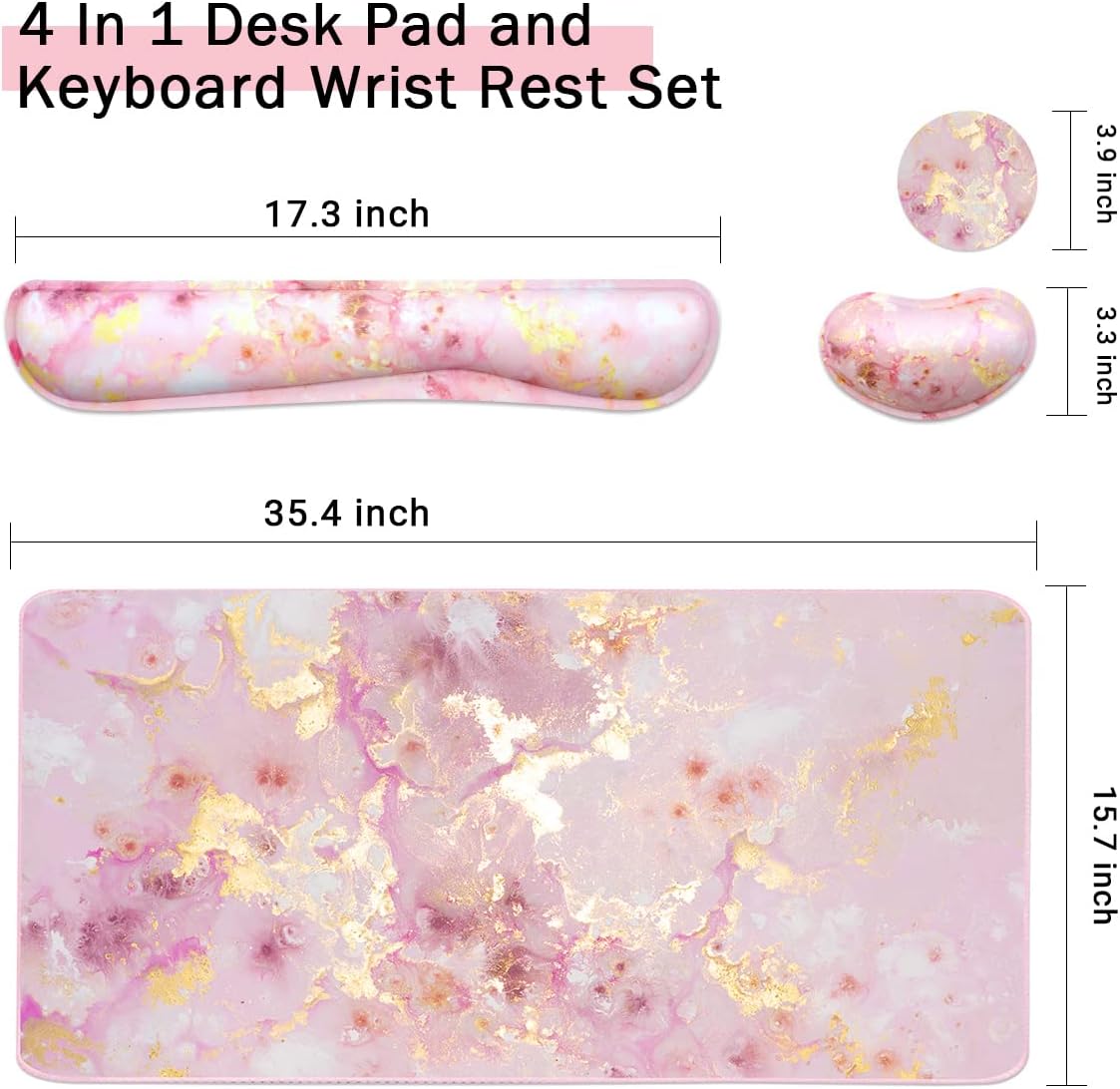 Mouse Pad Grande para Jogos co - Wrist Rest Pad avaliação e preço