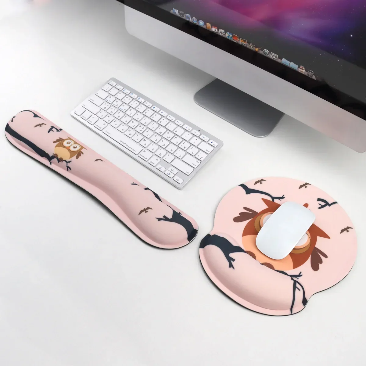 Mouse Pad antiderrapante com b - Wrist Rest Pad avaliação e preço